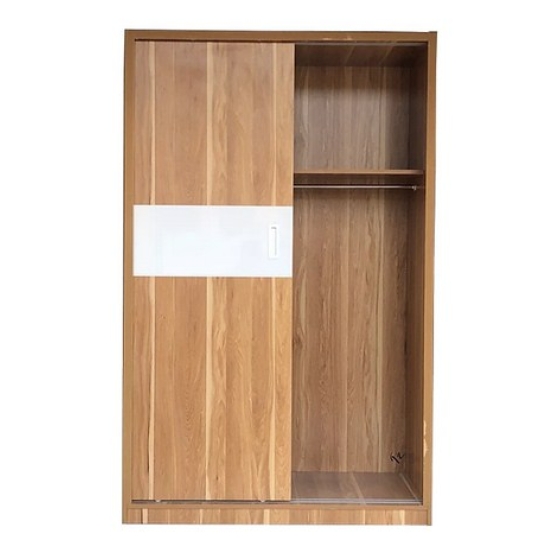 Tủ Quần Áo Anh Khoa - Cửa 2 Cánh Lùa Phối Màu Hiện Đại - TA013