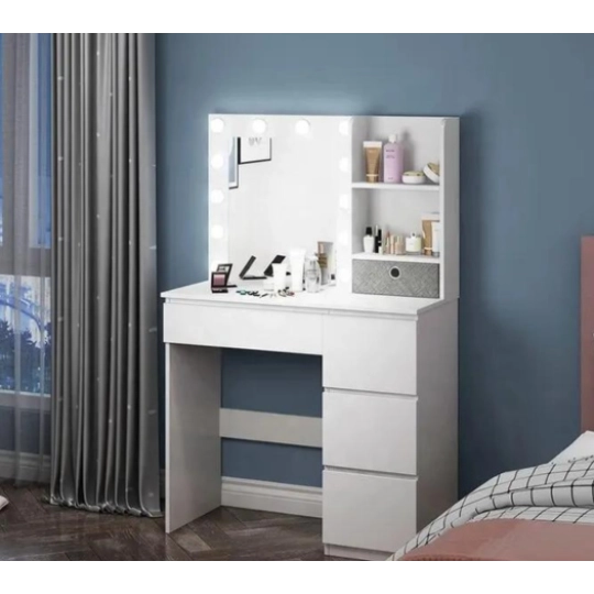 Bàn Trang Điểm Có Đèn, Ngăn Kéo Tiện Lợi - TĐ010