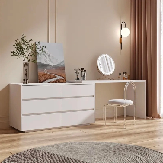 Bàn trang điểm đa năng 6 ngăn kéo - TĐ005
