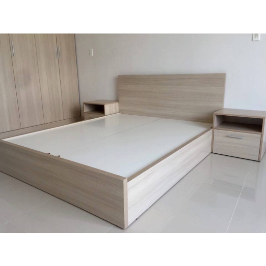 Giường Ngủ Gỗ Công Nghiệp Hiện Đại Giá Rẻ